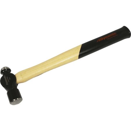 DYNAMIC Tools 8oz Ball Pein Hammer, Hickory Handle D041025